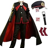 Hanako-Kun Cosplay Costume Toilet Bound Hanako-Kun Outfit Uniform Hat Wig Halloween Female