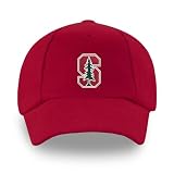 Creative Knitwear Stanford Cardinal Toddler Unisex Baseball Cap Crimson Solid Embroidered Logo - Size 12-24 Months