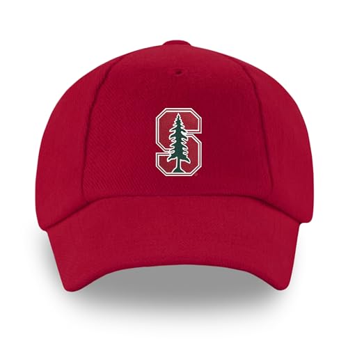 Creative Knitwear Stanford Cardinal Toddler Unisex Baseball Cap Crimson Solid Embroidered Logo - Size 12-24 Months