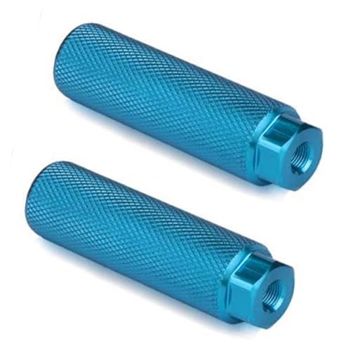 SMALLSTARIII Bike Pegs 2Pcs Aluminum Alloy Anti-Skid Lead Foot Bicycle Pegs 3/8 inch Axles