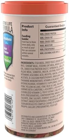 Tetra Goldfish Flakes Fish Food, 7.06 oz - 1