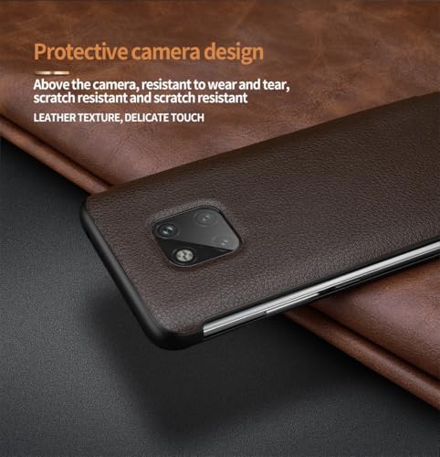 Coque Huawei Mate 20 RS view clear smart window antichoc - 5