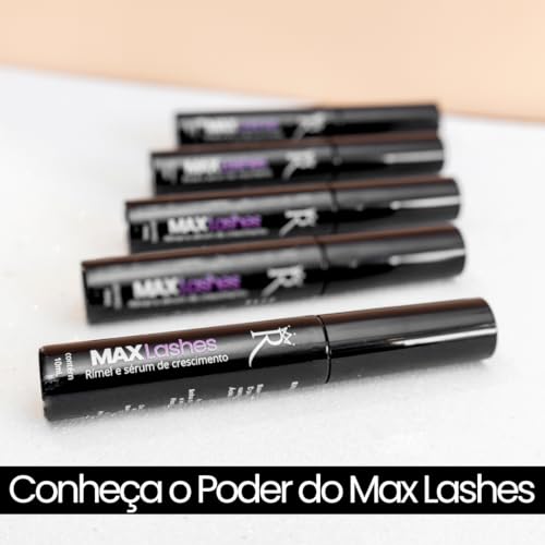 Rainha Nativa, Kit 3 Max Lashes - Rímel com infusão de sérum de crescimento