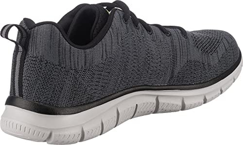 Skechers Men's Track Front Runner Lace-up Sneaker Oxford, Charcoal/Black, 9.5 | Image 3