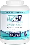 Epsoak Epsom Salt (15 lb. Canister) USP Magnesium Sulfate