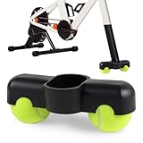 DRADERCH 1 Stück Rocker Plate Feet,Indoor Cycling Snap Rocker für Z-wift R-IDE Vorderbein,Tragbarer Wippplatten-Fahrradtrainer,Wichtige Zubehörteile für Intensive Trainingssitzungen mit 2 Tennisbällen