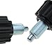 DGZZI 2PCS Fitness Equipment Spring Knob Pop Pin M16 Plum Pull Pin Adjusting Pin Knob Suitable for Exercise Bike and Fitness Equipment