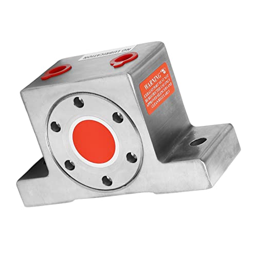 Oscilador de Turbina de Aço Inoxidável Gt16, Oscilador Pneumático de Entrada e Saída, Linha G1/4 Pol