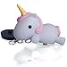 Produktbild Badewannenstöpsel Einhorn LED | für handelsüblichen Abfluss 45 mm | blinkendes Unicorn mit Farbwechel | der perfekte Badespass für Kinder | in Geschenk-Verpackung