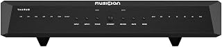 Musician Taurus R2R Audio DAC ARM STM32F446 Altera Chip DSD1024 1536kHz USB/Coax/Opt/AES/2*IIS Input RCA/XLR Balanced/2 Clock Output Home Audio Desktop DAC (Black)