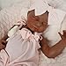 KUICEO Reborn Baby Dolls That Lifelike -18.5 inch Full Body Silicone Sleeping Baby Girl Handmade Face Realistic Body Details for Children Gift