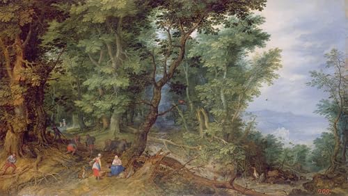 Art reproduction Jan Brueghel l'Ancien sur toile de qualité premium pour décoration murale 60x90
