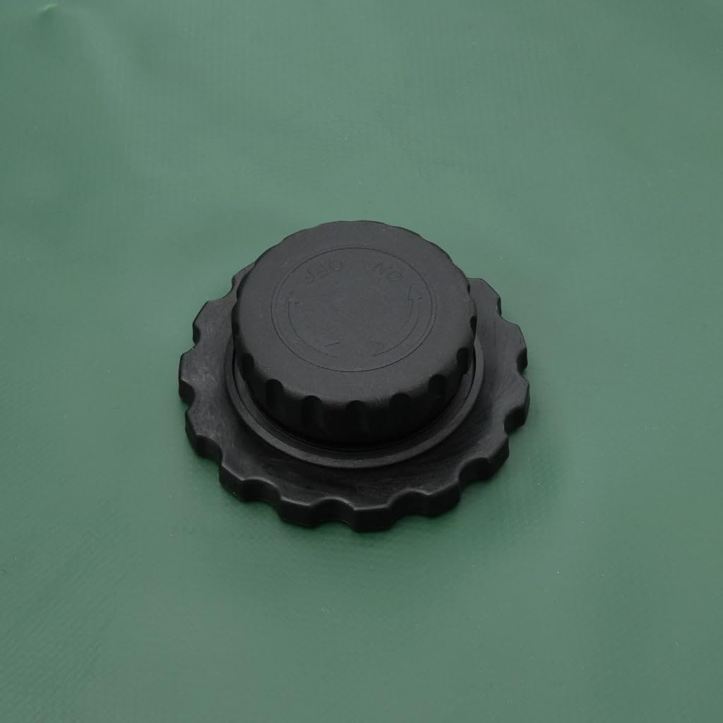 Depósito de agua plegable de 2100 L de PVC resistente a desgarros con grifo y salida de aire, depósito rectangular de agua de lluvia para riego de jardín, camping, terraza e invernadero