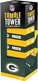 MasterPieces Game Day - NFL Green Bay Packers - Officially Licensed Tumble Tower, Real Wood Blocks