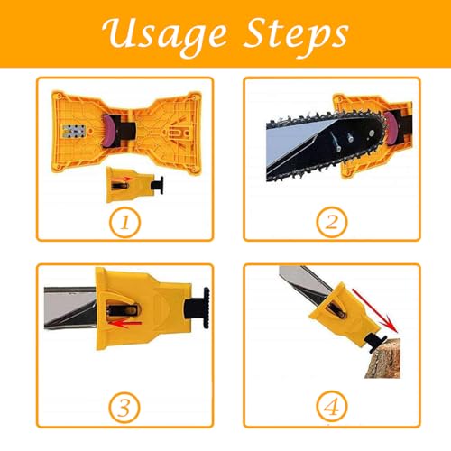 Portable Chain Sharpener Saw Chain Sharpener Chainsaw Sharpener Kit Universal Chain Sharpener Chainsaw Sharpening Set Chainsaw Sharpener Saw Chain Sharpener for Any Chainsaw 4 Portable Chain Sharpener Saw Chain Sharpener Chainsaw Sharpener Kit Universal Chain Sharpener Chainsaw Sharpening Set Chainsaw Sharpener Saw Chain Sharpener for Any Chainsaw - Image 4