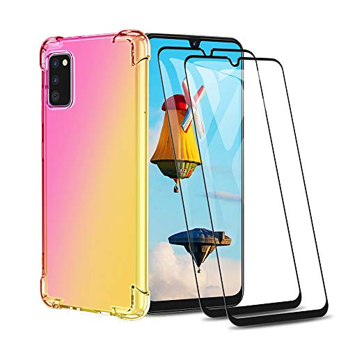 GOGME Cover per Samsung Galaxy A02s + 2 Vetro