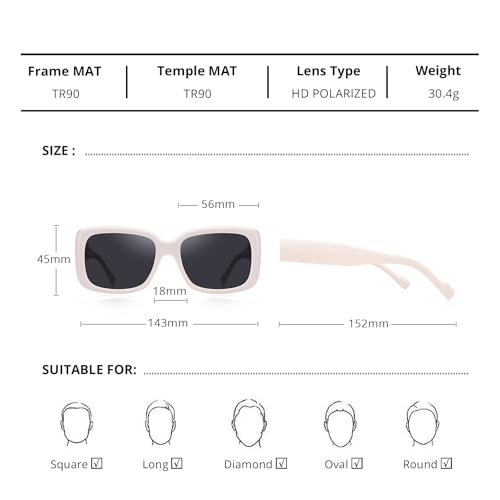 Retro Vintage Sunglasses Square Rectangle 90s Glasses Trendy for Women Aesthetic Accessories2