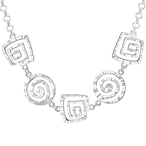 Collier pendentif rond de 18 pouces, le cadeau d'anniversaire idéal