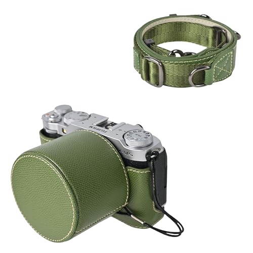 Funda protectora para cámara Fujifilm XM5 verde miniatura 1