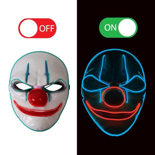 LED-Maske Original Cup für Halloween und Kostümpartys