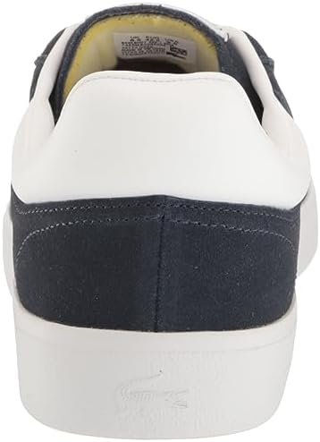 Lacoste Men's 46SMA0065 Sneaker, BLK/WHT, 7 | Image 2