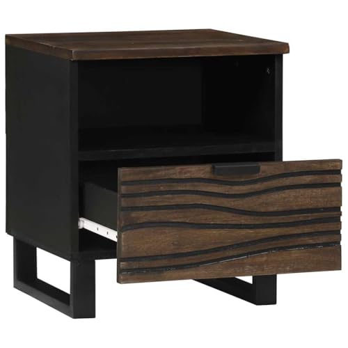 Table de nuit rustique avec tiroir pour ranger vos secrets de nuit