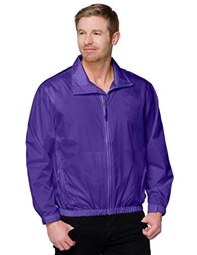 Image of AFC Men's Lightweight Windbreaker Zip Up Jacket Small to 6x Big & Tall Coat