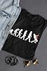 GALAXY TEES Mens The Evolution of The Guitar Player Funny T Shirt (UK, Alpha, L, Regular, Regular, Black) #1
