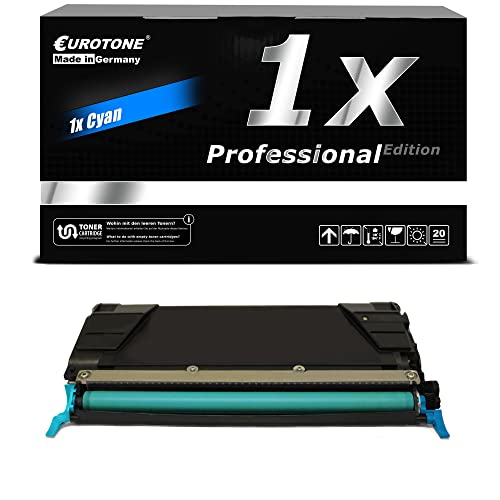 Toner Lexmark CS736dn cyan pour imprimer vos dossiers de présentation clairs