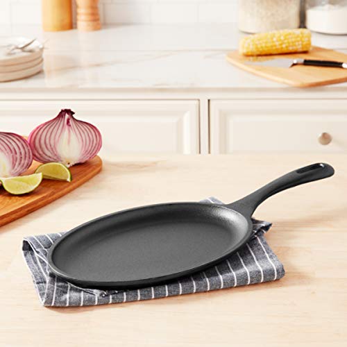 Victoria SKL-218 Cast Iron Fajita Skillet thumb #1