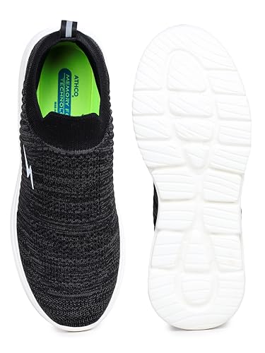 Image of ATHCO Seattle Walking Shoes for Man - Mens Casual Shoes & Shoes for Men Sports with Memory Foam, Slip-on Shoes for Jogging, Fitness, Gym, Lightweight and Breathable