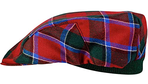 Casquette plate tartan Sinclair confortable pour éviter les maux de tête