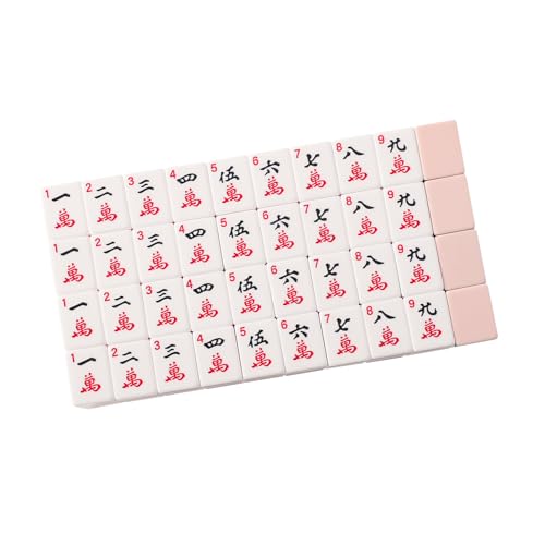 4 layer american mahjong tiles set with 166 quality acrylic tiles 1234 tiles only mahjongg game set