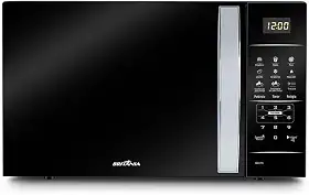 Micro-ondas Britânia 34 Litros Porta Espelhada Preto 1400w Bmo34pb 220v