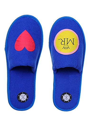 SQUETCH MR LOVE Soft House Slippers For Mens Winter Fashion comfortable sole Indoor carpet home slippers & Valentines day gift (B07SHV51XH) Amazon Price History, Amazon Price Tracker