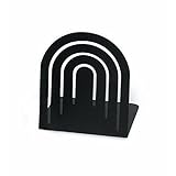 Spectrum Diversified 10710 Arch Bookends, Large, Black