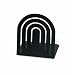 Spectrum Diversified 10710 Arch Bookends, Large, Black