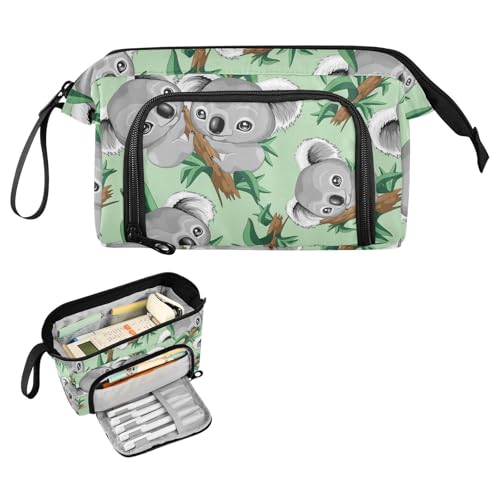 KOPIRIT Koala Cute Baby Pencil Case Pouch Big Capacity Pencil Bag Box Organizer Pen Case with Handle Stationery Organizer for Teen Girls Boy College Women School - Image 3