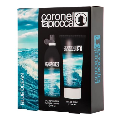 CORONEL TAPIOCCA - Blue Ocean, Estuche de Regalo Hombre, Colonia...