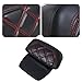Dakchor Chopped Razor Tour Pack Backrest Pad for Harley Touring Road Glide Road King Street Glide Electra Glide Road King 2009-2025 Chopped Tour Pack Universal All-Season Rear Back Support Pad Red