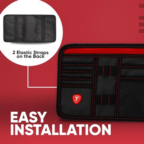 Firestone AA0005-BKR 1-Pack Car Sun Visor Organizer thumb #5