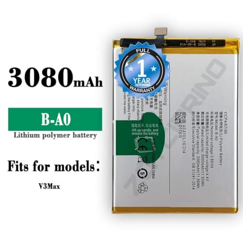 Image of Original B-A0 Battery for Vivo V3 Max Battery with 1 Year Warranty ***(B170)