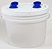 3.5 Gallon Plaster Trap Replacement Bucket No Hoses Made in The USA