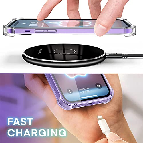 Hyfat Case Compatible With Iphone 14 Pro (6.1"),[ Anti-Scratch],Shockproof Bumper Cover,Ultra Clear Hard Pc Back,Soft Tpu Bumper Protective Cover For Iphone 14 Pro #TOP5