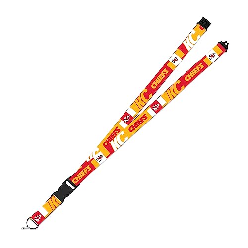 Rico Industries NFL Football Kansas City Chiefs Flash Lanyard