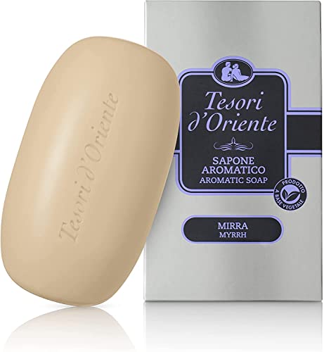 Tesori D'Oriente Sapone Solido Aromatico Mirra, 125 Grammi