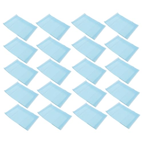 SOESFOUFU 20 Pack Disposable Bed Sheets Washable Nursing Pads Pads for Bed Absorbent Maternity Care Mats
