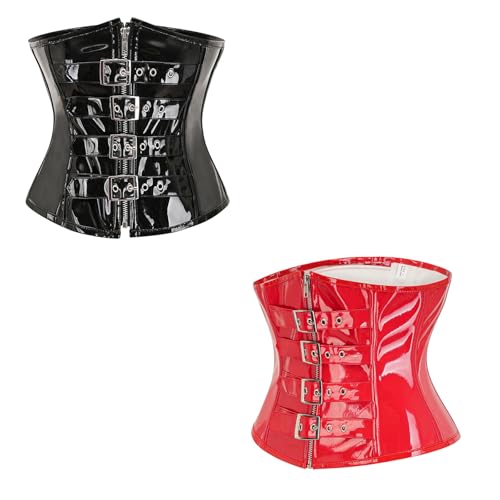 Corset de récupération postnatale à haute élasticité et fermeture éclair de gym - 5