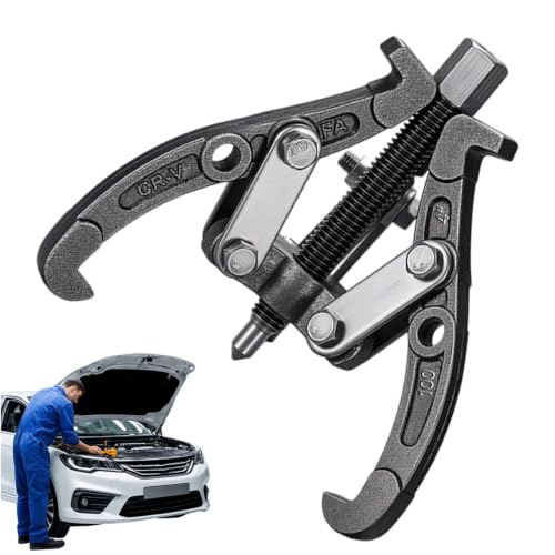 Extractor para poleas resistente de acero para quitar rodamientos difíciles en tractores