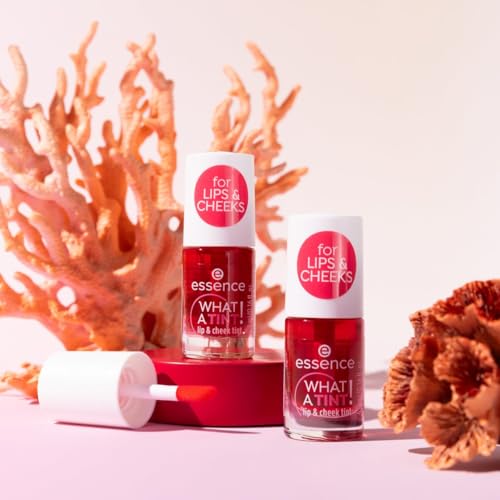 Miniatura 4 de Essence Cosmetics What A Tint, Tinte Para Labios Y Mejillas, De Larga Duración, Resultado Inmediato, Natural, 4.9 ml (Paquete de 2)